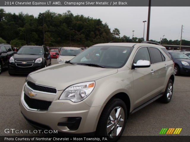 2014 Chevrolet Equinox LT AWD in Champagne Silver Metallic