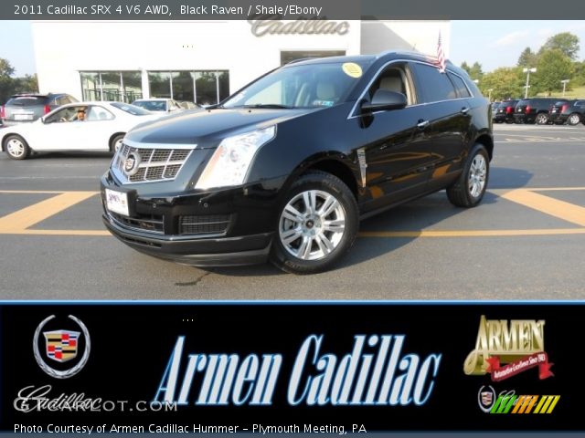 2011 Cadillac SRX 4 V6 AWD in Black Raven