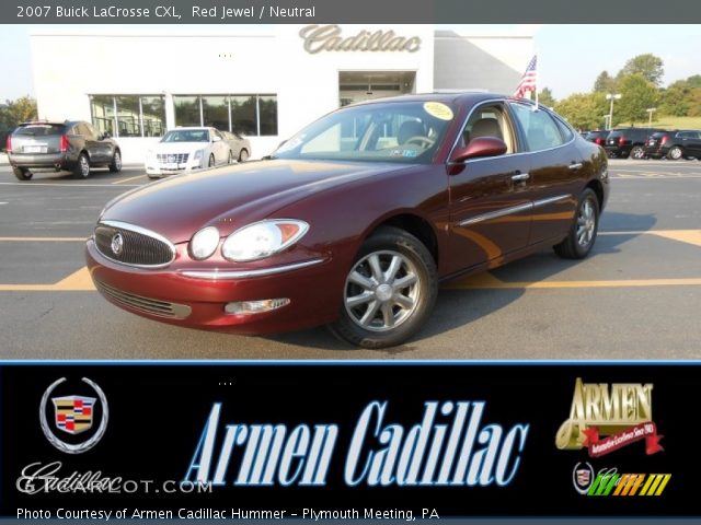 2007 Buick LaCrosse CXL in Red Jewel