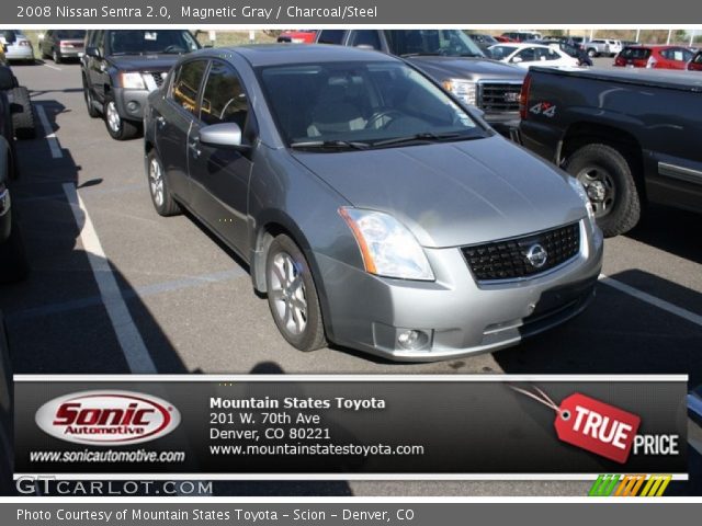 2008 Nissan Sentra 2.0 in Magnetic Gray