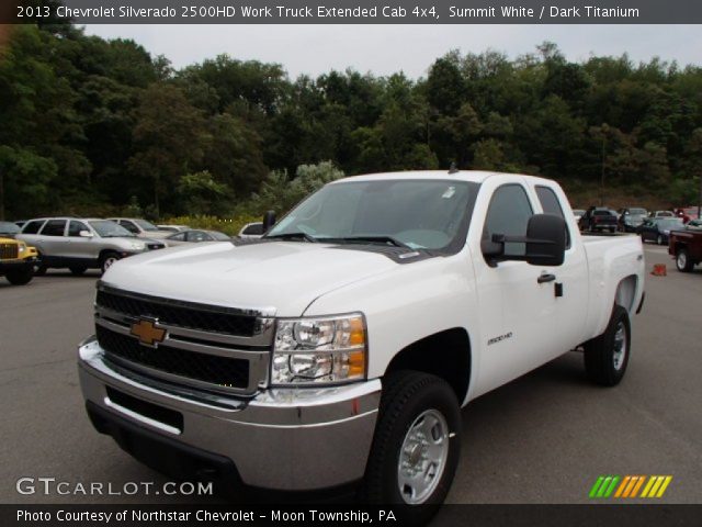 2013 Chevrolet Silverado 2500HD Work Truck Extended Cab 4x4 in Summit White