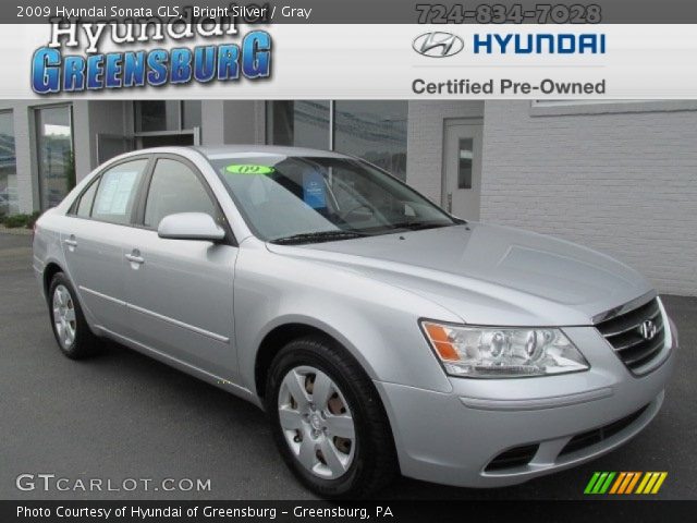 2009 Hyundai Sonata GLS in Bright Silver