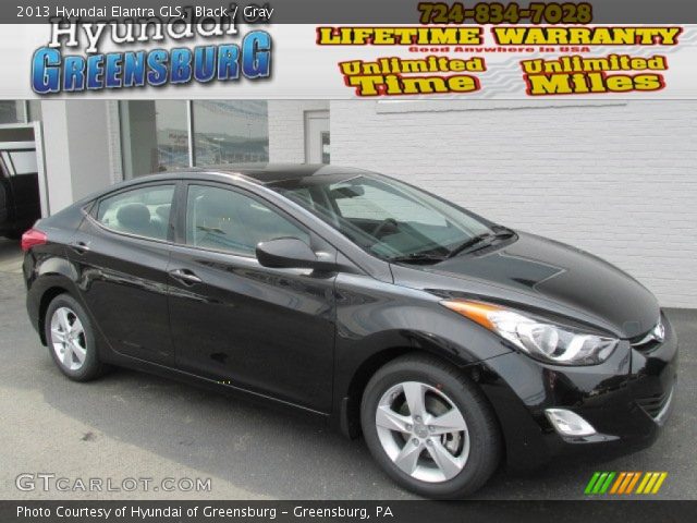 2013 Hyundai Elantra GLS in Black