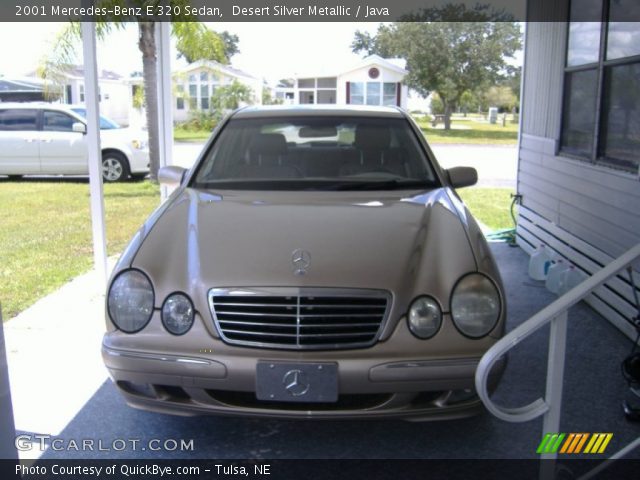 2001 Mercedes-Benz E 320 Sedan in Desert Silver Metallic