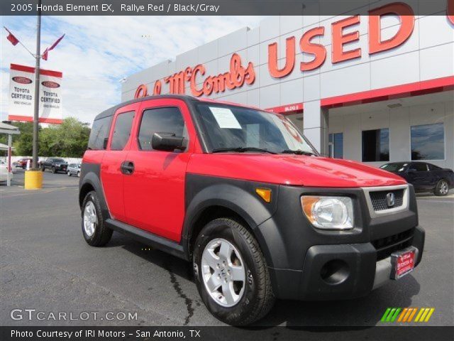 2005 Honda Element EX in Rallye Red