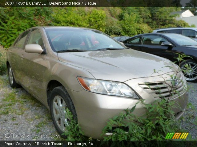 2007 Toyota Camry LE in Desert Sand Mica