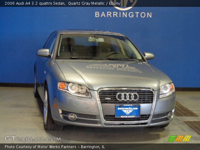 2006 Audi A4 3.2 quattro Sedan in Quartz Gray Metallic