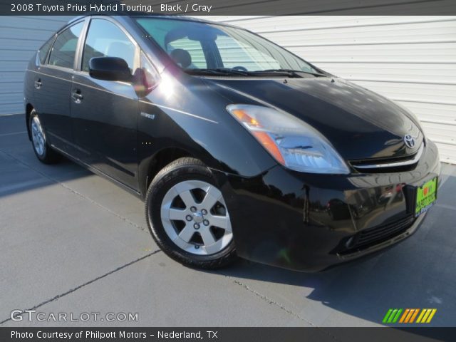 2008 Toyota Prius Hybrid Touring in Black