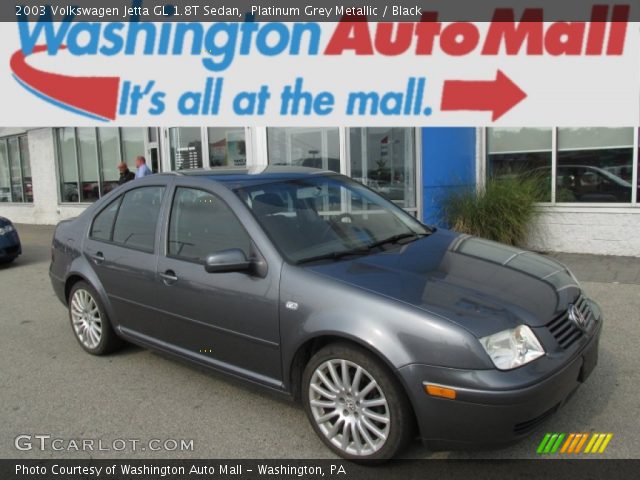 2003 Volkswagen Jetta GL 1.8T Sedan in Platinum Grey Metallic