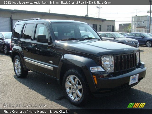 2012 Jeep Liberty Latitude 4x4 in Brilliant Black Crystal Pearl