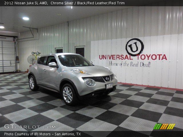 2012 Nissan Juke SL AWD in Chrome Silver