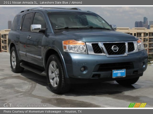 2011 Nissan Armada SL in Lakeshore Slate Blue