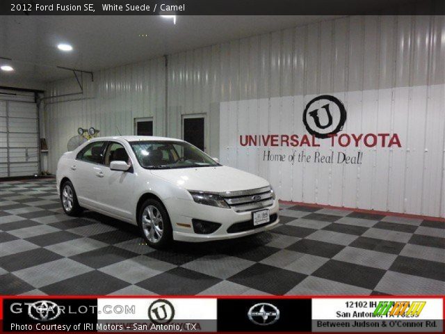 2012 Ford Fusion SE in White Suede