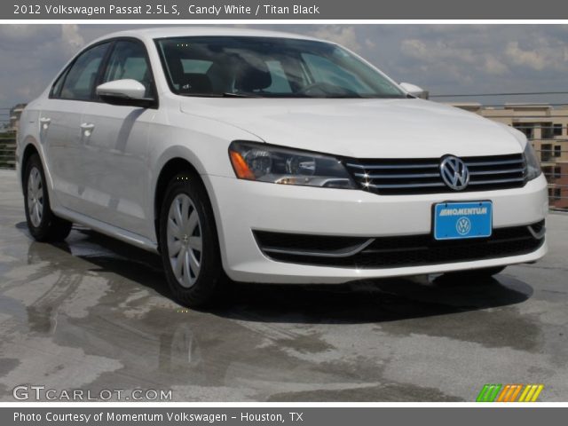 2012 Volkswagen Passat 2.5L S in Candy White