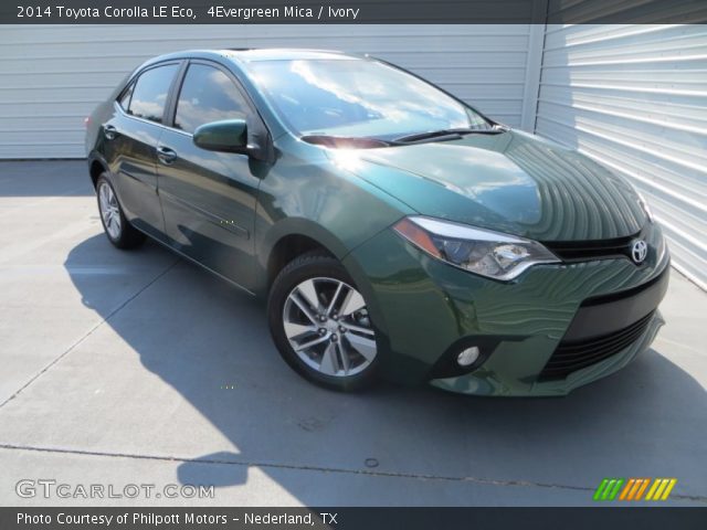 2014 Toyota Corolla LE Eco in 4Evergreen Mica