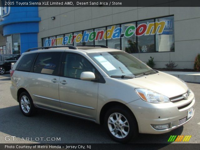 2005 Toyota Sienna XLE Limited AWD in Desert Sand Mica