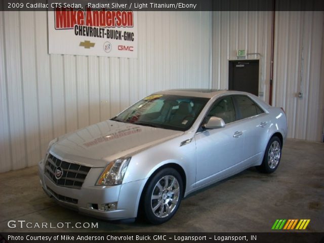 2009 Cadillac CTS Sedan in Radiant Silver