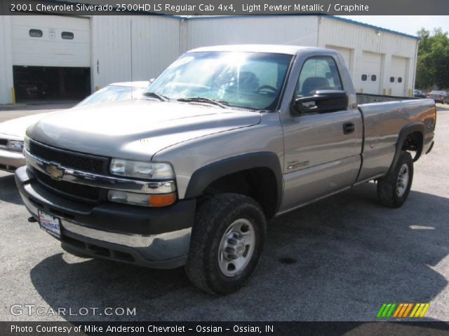 2001 Chevrolet Silverado 2500HD LS Regular Cab 4x4 in Light Pewter Metallic
