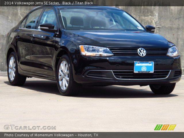 2014 Volkswagen Jetta SE Sedan in Black