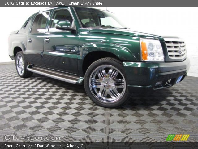 2003 Cadillac Escalade EXT AWD in Green Envy