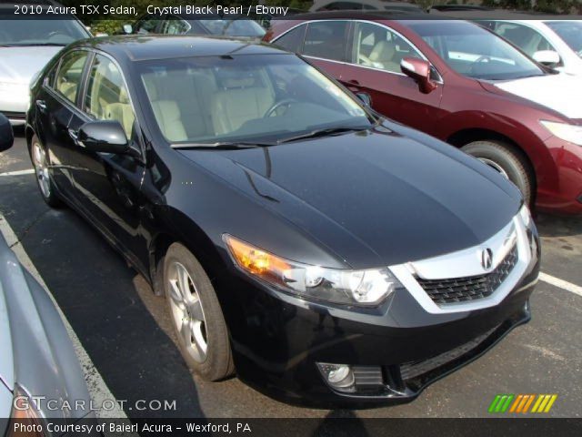 2010 Acura TSX Sedan in Crystal Black Pearl