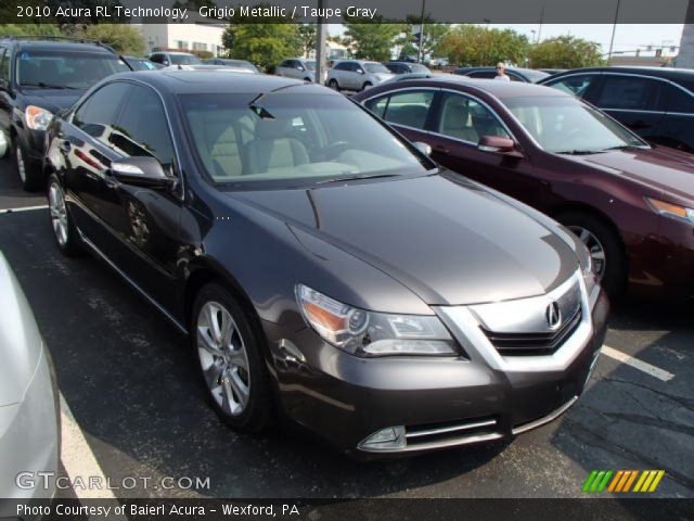 2010 Acura RL Technology in Grigio Metallic