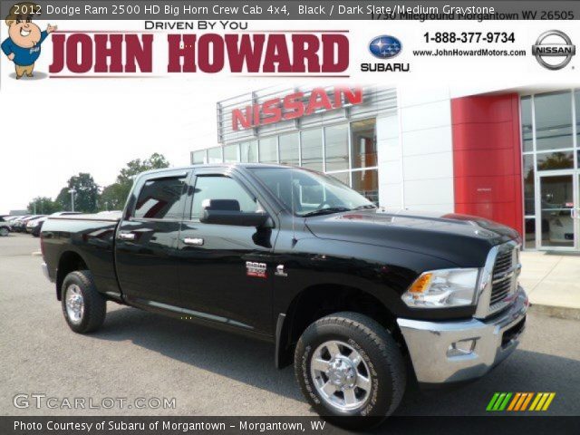 2012 Dodge Ram 2500 HD Big Horn Crew Cab 4x4 in Black