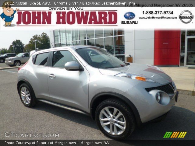 2012 Nissan Juke SL AWD in Chrome Silver