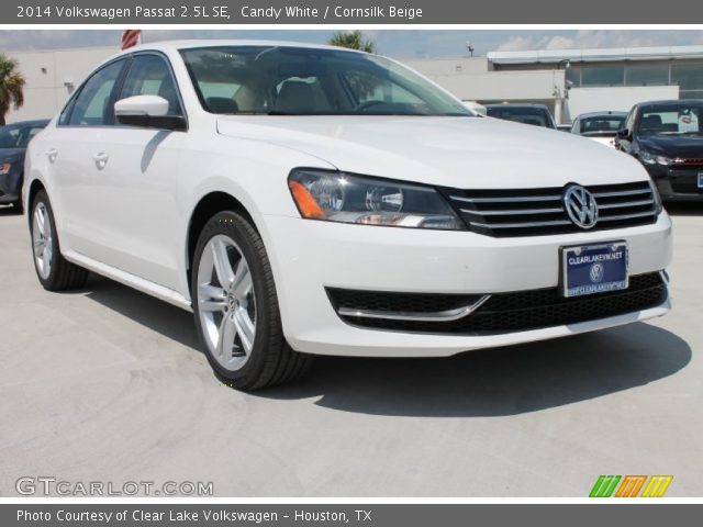 2014 Volkswagen Passat 2.5L SE in Candy White