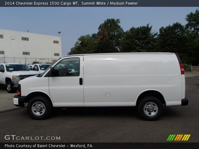 2014 Chevrolet Express 1500 Cargo WT in Summit White
