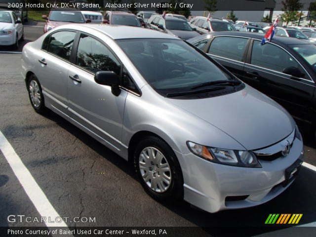 2009 Honda Civic DX-VP Sedan in Alabaster Silver Metallic