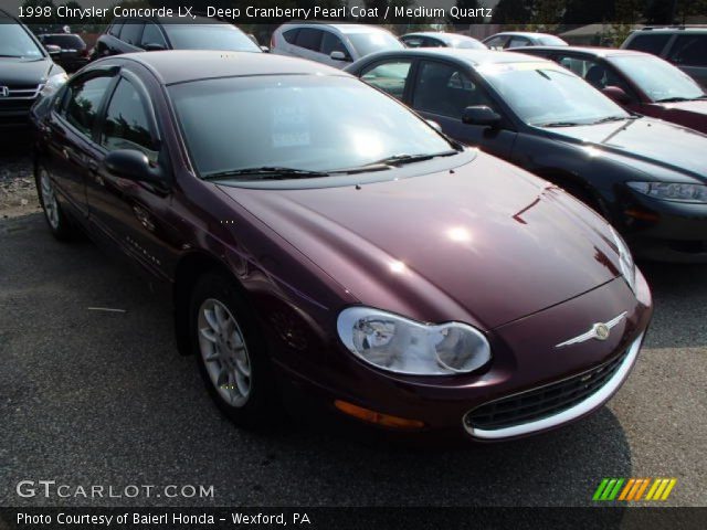 1998 Chrysler Concorde LX in Deep Cranberry Pearl Coat