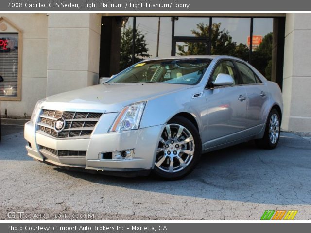 2008 Cadillac CTS Sedan in Light Platinum