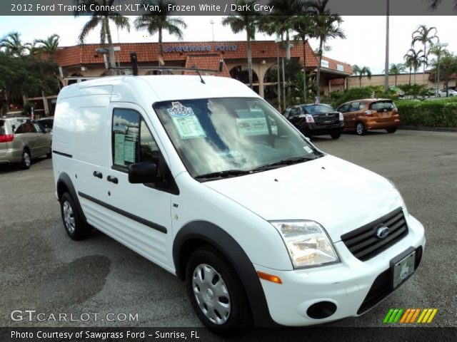 2012 Ford Transit Connect XLT Van in Frozen White