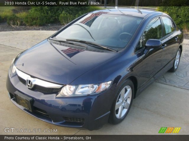 2010 Honda Civic LX-S Sedan in Royal Blue Pearl