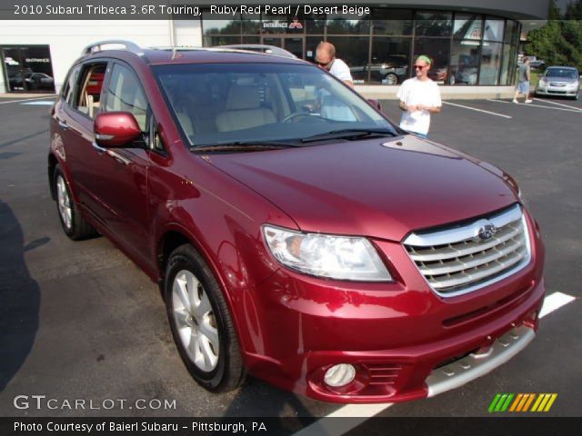 2010 Subaru Tribeca 3.6R Touring in Ruby Red Pearl