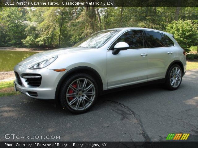 2012 Porsche Cayenne Turbo in Classic Silver Metallic