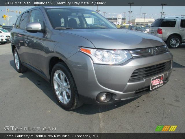 2014 Mitsubishi Outlander SE in Mercury Gray Metallic