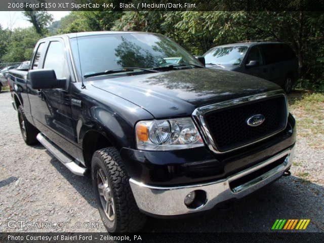 2008 Ford F150 XLT SuperCab 4x4 in Black