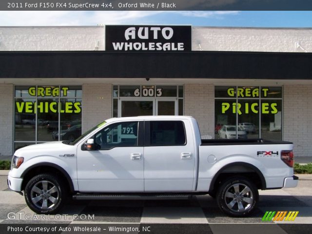 2011 Ford F150 FX4 SuperCrew 4x4 in Oxford White