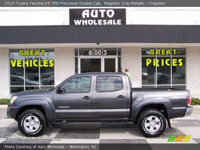 2013 Toyota Tacoma V6 TRD Prerunner Double Cab in Magnetic Gray Metallic