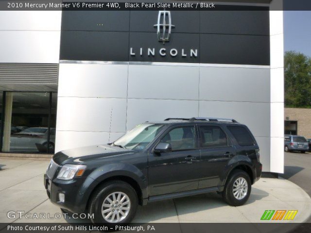 2010 Mercury Mariner V6 Premier 4WD in Black Pearl Slate Metallic