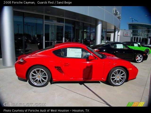 2008 Porsche Cayman  in Guards Red