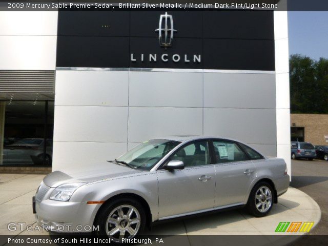 2009 Mercury Sable Premier Sedan in Brilliant Silver Metallic