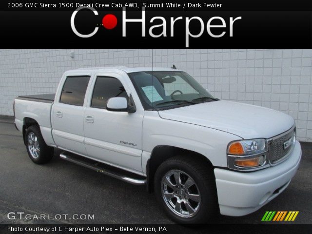 2006 GMC Sierra 1500 Denali Crew Cab 4WD in Summit White