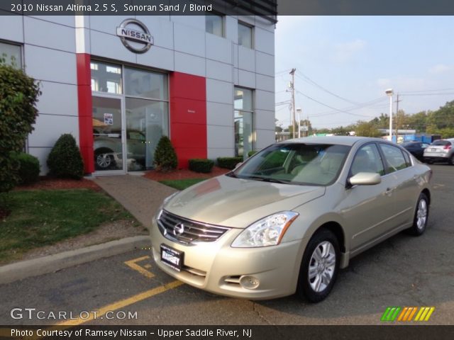 2010 Nissan Altima 2.5 S in Sonoran Sand