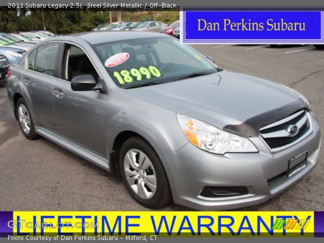 2011 Subaru Legacy 2.5i in Steel Silver Metallic
