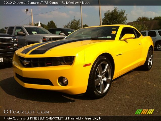 2010 Chevrolet Camaro LT/RS Coupe in Rally Yellow