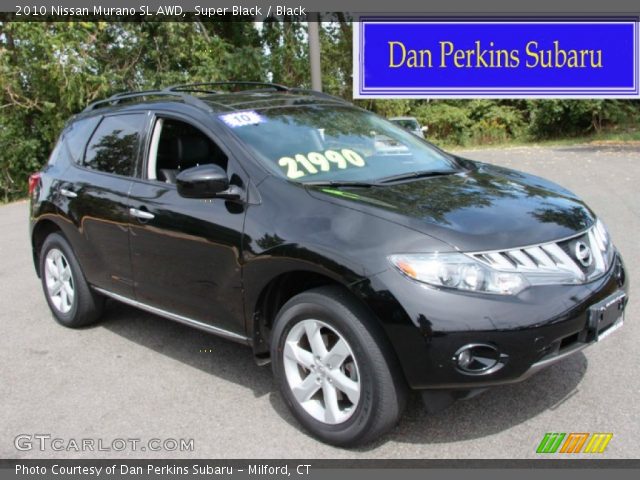 2010 Nissan Murano SL AWD in Super Black
