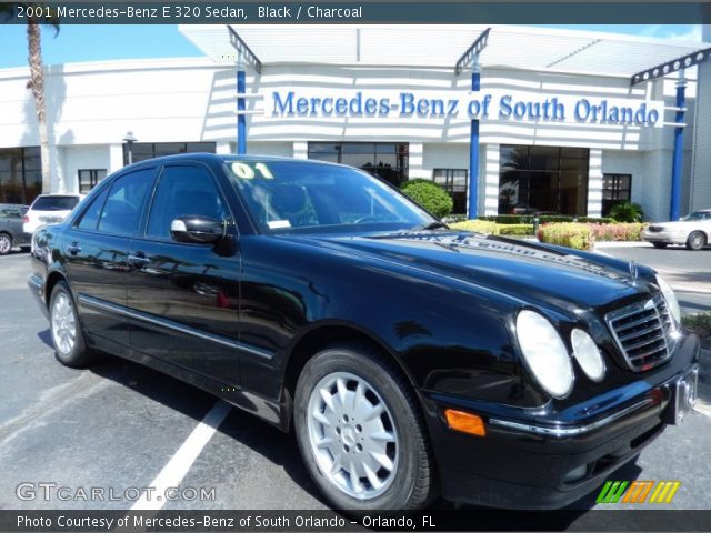 2001 Mercedes-Benz E 320 Sedan in Black